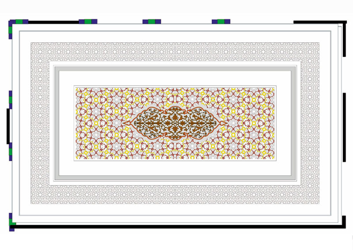 Рисунок потолка для паркета
